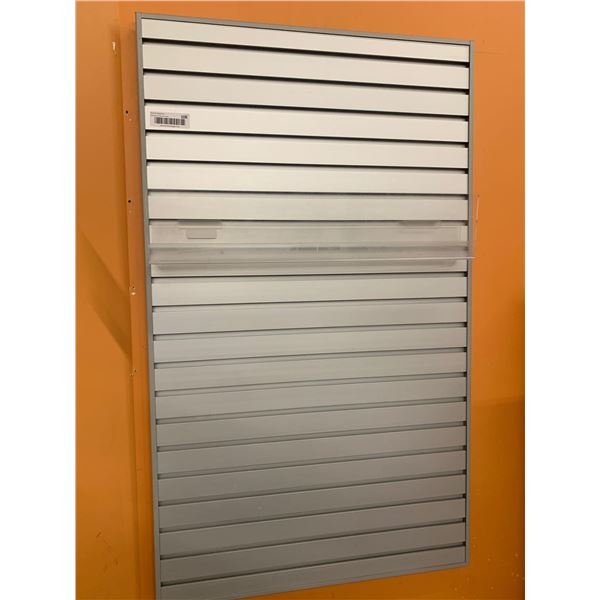 Aluminum Slate Board Display approx 2ftx3.5ft