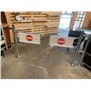 Image 2 : Set of Chrome one way walk thru security gates -buyer must remove