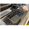Image 2 : Black Single Handle Shopping Basket