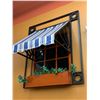Image 2 : Wall Mounted Window Awning Display approx 5 x 6 ft
