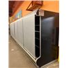Image 14 : Hussmann 24 ft Beverage/Dairy Cooler Case. includes temp saver screens and shelving. TESTED/WORKING