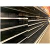 Image 5 : Hussmann 24 ft Beverage/Dairy Cooler Case. includes temp saver screens and shelving. TESTED/WORKING
