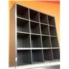 Image 2 : 16 Compartment Wooden Cubicle Display Unit approx 4 1/2 ft wide