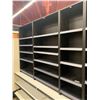 Image 5 : Adjustable 3 sections Shelving Unit with Tag Display approx 4ft high x 7ft wide