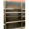 Image 3 : Adjustable 2 sections Shelving Unit with Tag Display approx 4ft high x 6ft wide