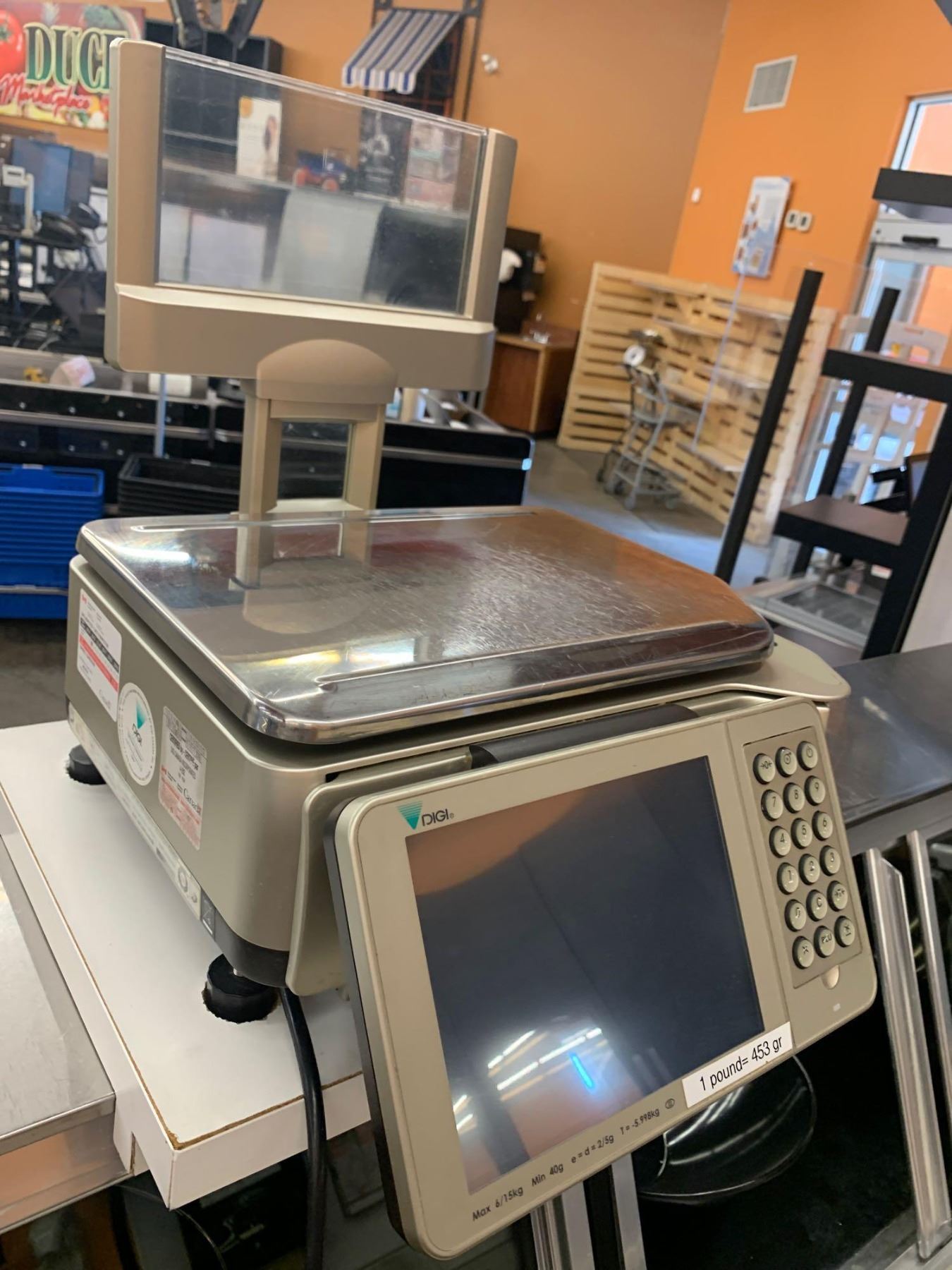 Digi Model SM-5500P EL Electric Deli Weight Scale