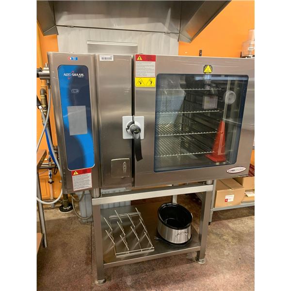 Alto-Shaam Model 7.14 ESG.SK Combitherm Combi smoker oven, Poach, Steam, Convection Oven. with stand