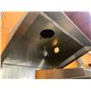Image 3 : Industrial Stainless Steel Hood Range includes control breaker box.approx 50 x 46 inches. buyer must