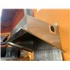 Image 7 : Industrial Stainless Steel Hood Range includes control breaker box.approx 50 x 46 inches. buyer must