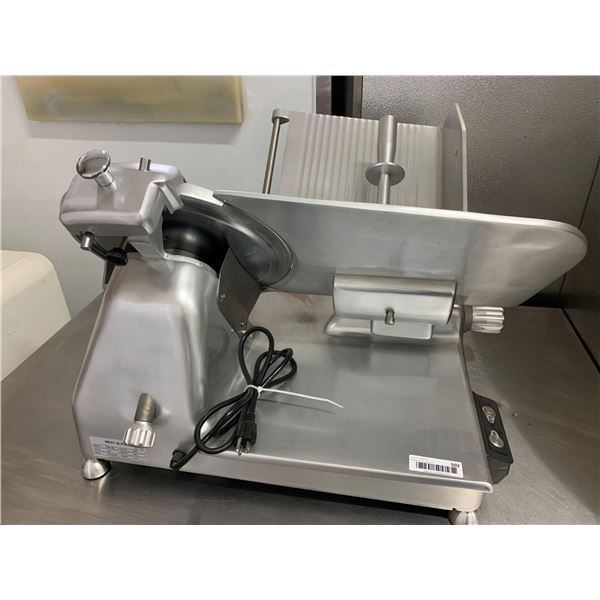 Stainless Meat Slicer Model EHBS-350L 12 inch adjustable PLEASE NOTE.........THIS ITEM MUST BE PICKE