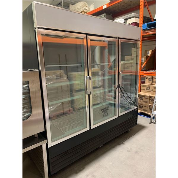 Triple Door Glass Reach in Display Freezer with LED lighting PLEASE NOTE.........THIS ITEM MUST BE P