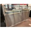Image 7 : Hatco Stainless Steam Hot Food Table with 2 side control warming system. glass surrounds 96 inches l