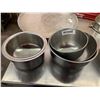 Image 1 : Lot of 5 asst size stainless mixing bowls
