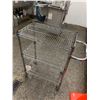 Image 1 : Stainless Steel Metro Wire 4 wheel Cart