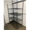 Image 1 : Metro Rack 4 Shelf on wheels black