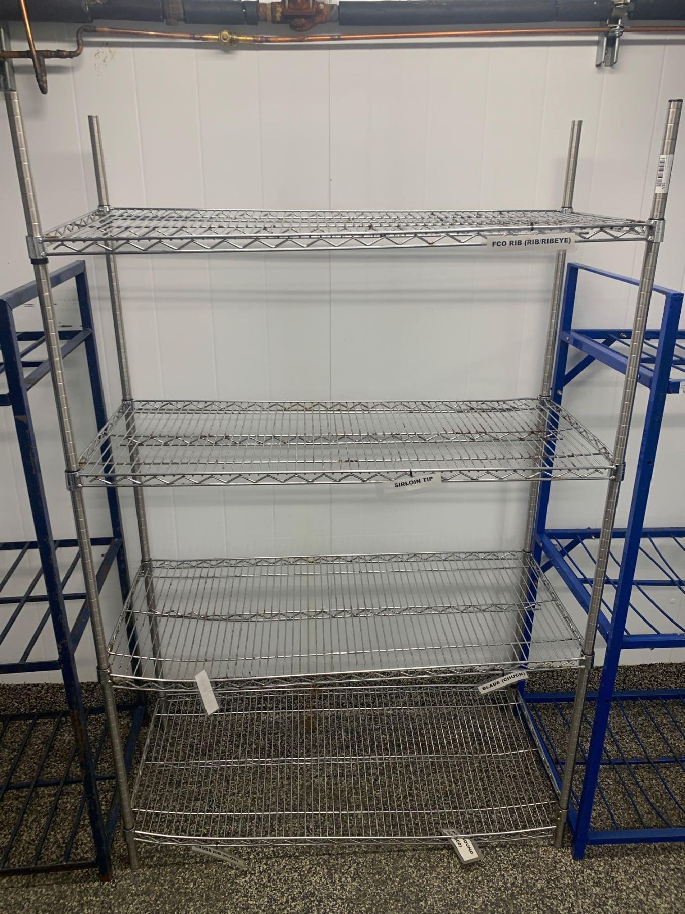 Ss Metro Racks Stainless Metro Rack 4 shelf