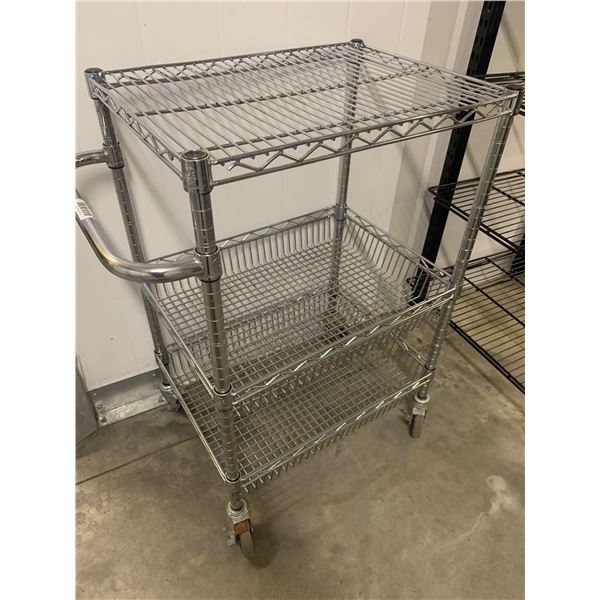 Metro Wire rolling 4 wheel cart
