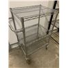 Image 1 : Metro Wire rolling 4 wheel cart