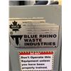 Image 4 : Blue Rhino Model 6030 Cardboard Bailer tested/working - buyer must disconnect electrical at panel bo