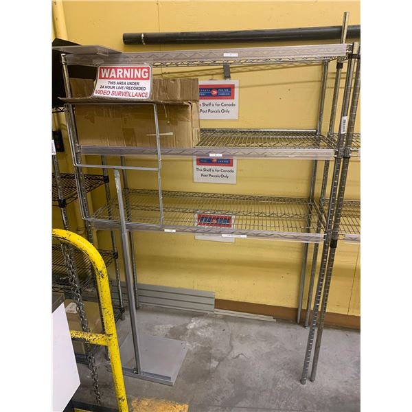 Wire Metro Rack 3 shelf stainless