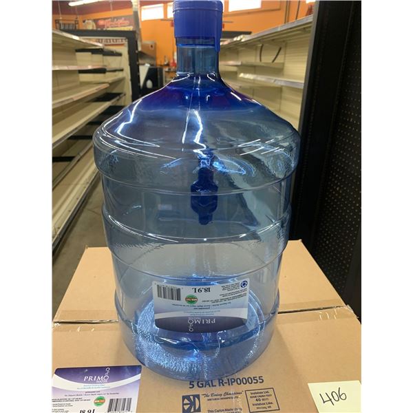 Case lot of 7 NEW - 18.9L Water Bottles