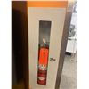 Image 1 : Amerex 20 Lbs Fire Extinguisher with metal wall mount cabinet