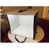 Image 1 : Folding Lighted Photo Box with carry case