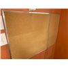 Image 2 : Lot of 2 - Large Whiteboard and corkboard