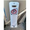 Image 1 : Upright no parking sign