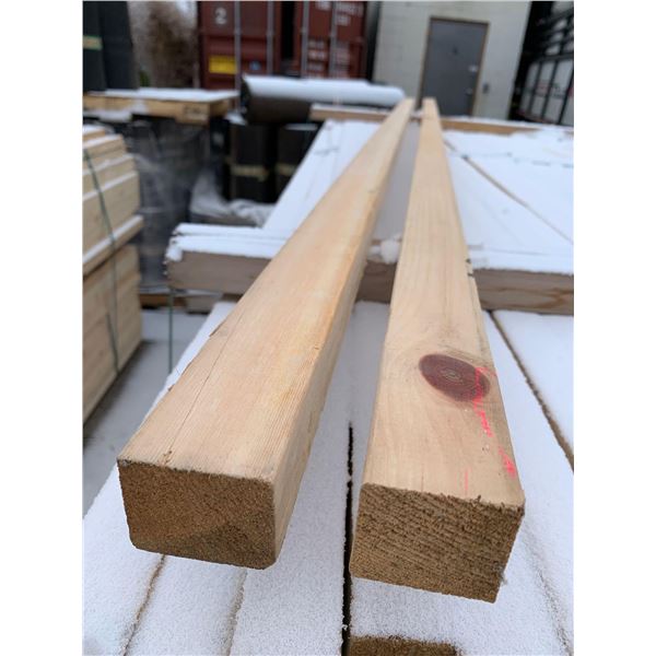 LOT OF 2 - Spruce SPF 2 x 2 x 8ft Kiln Dried No 3-BTR studs