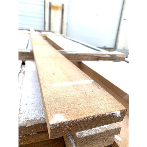 LOT OF ONE - Hemlock Finger Joint 1 x 4 x 14FT Board