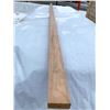 Image 2 : LOT OF ONE - Solid Hemlock 1 1/4 x 2 1/4 x 10 FT Double Groove Brick Moulding