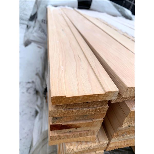 LOT OF TEN (10) - WRC Mullion Moulding 3.5 inch x 10 ft