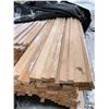 Image 5 : LOT OF TWENTY (20) - Solid Hemlock Channel Mouldings 7/8 x 12 ft