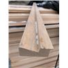 Image 1 : LOT OF TWENTY (20) - Solid Hemlock Channel Mouldings 7/8 x 12 ft