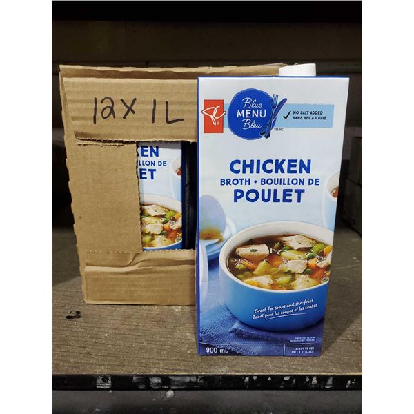 Blue Menu Chicken Broth (12 x 1L)