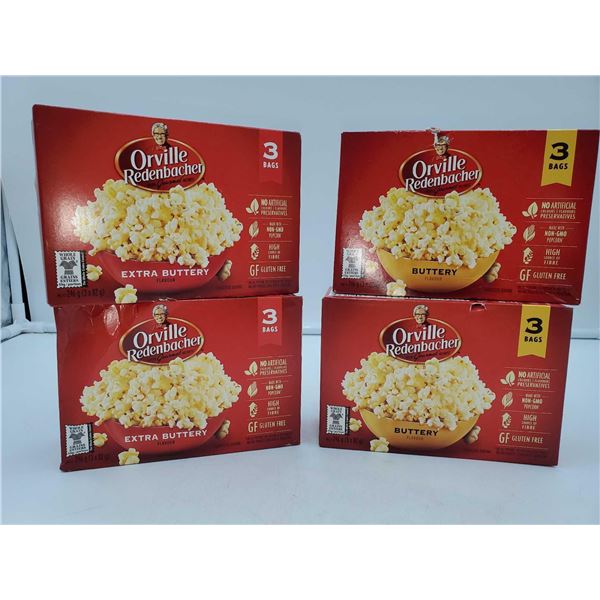 Orville Redenbacher Microwave Popcorn (4 x 3)