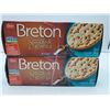 Image 2 : Dare Breton Sprouted Grains Sea Salt Crackers (4 x 145g)