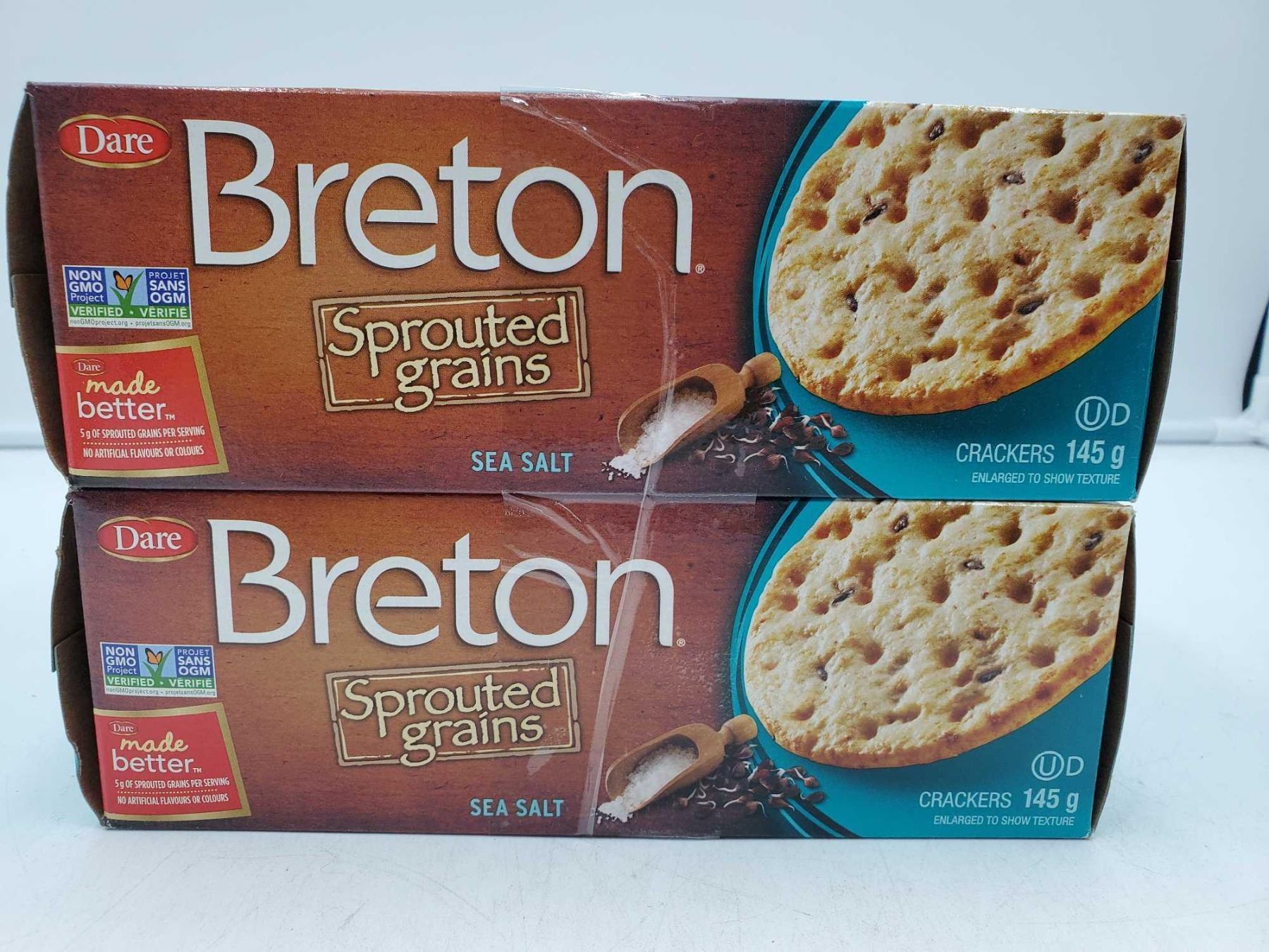 Party Snacks Dare Breton Original Crackers - 7oz Boxes (Pack Of 12) - No Artificial Flavors, 0g Trans Fat Saltines Crackers Premium Party Snacks Dare Breton Original Crackers - 7oz Boxes (Pack Of 12) - No Artificial Flavors, 0g Trans Fat Saltines Crackers Premium