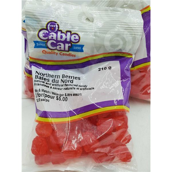 Cable Car Northern Berries Candy (210g x 6)