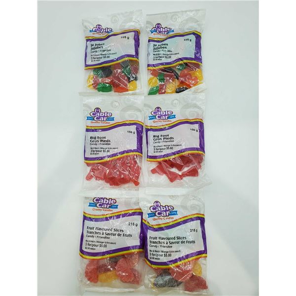 Cable Fruit Flavoured Slices (6 x 215g)