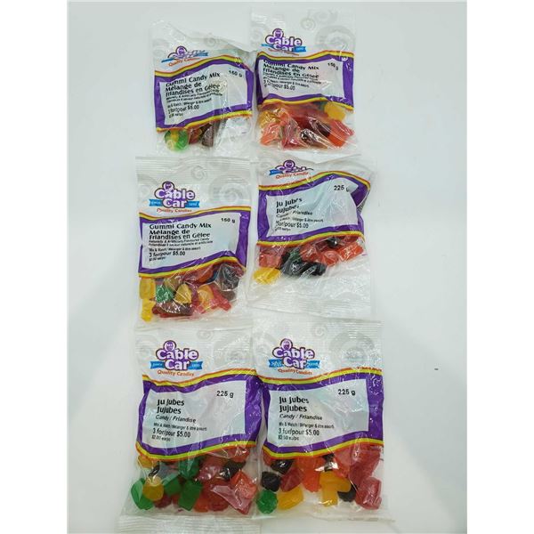 Cable Car Ju Jubes (6 x 225g)