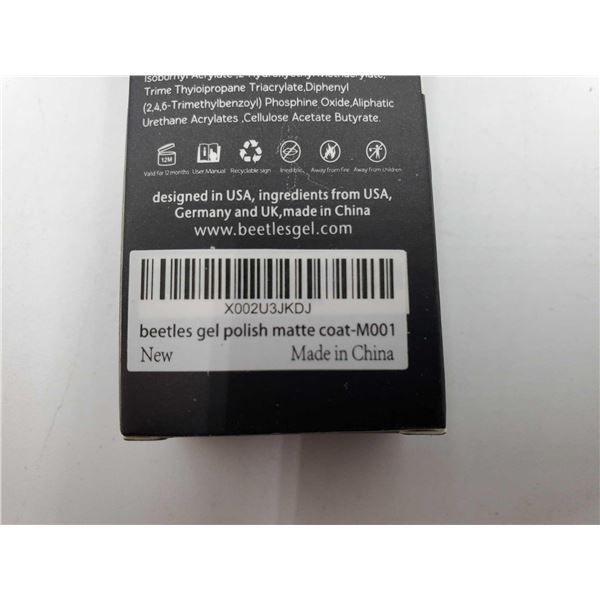 Beetles Gel Polish Matte Coat-M001