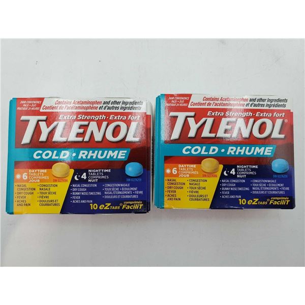 Extra Strength Tylenol Cold- Night and Daytime (2 x 10)