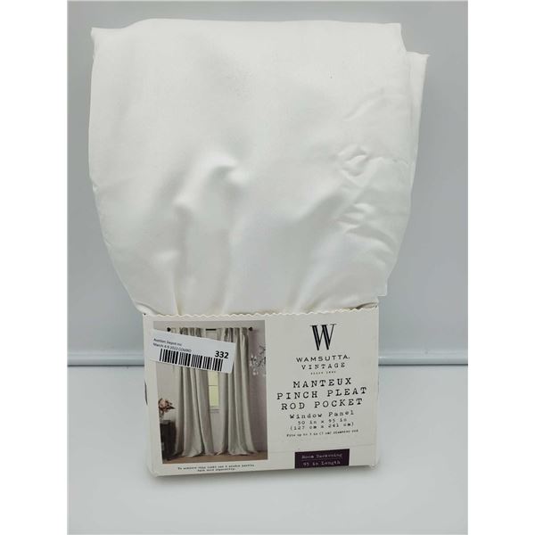 Wamsutta Manteux Pinch Pleat Rod Pocket (50in x 95in)