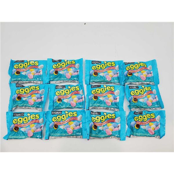 Hershey's Eggies with Real Milk Chocolate (12 x 42g)