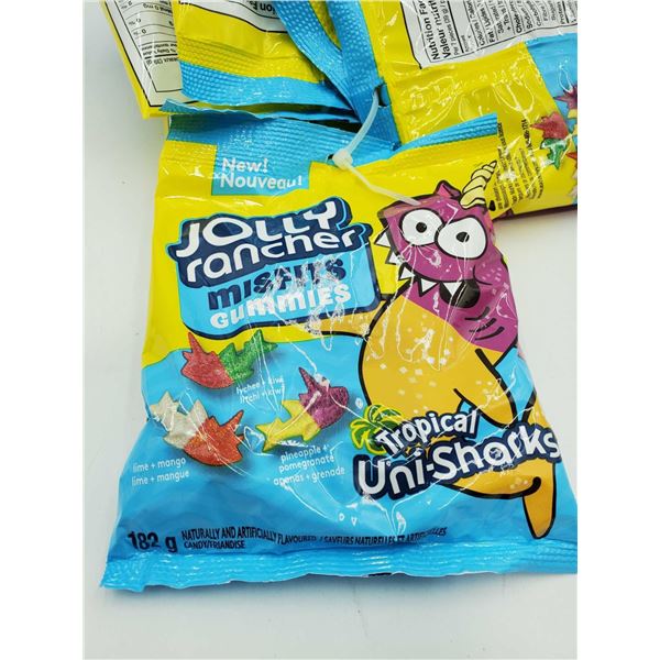 Jolly Rancher Misfits Gummies-Tropical Uni-Sharks (6 x 182g)