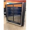 Image 2 : HussmannÂModel RL-2U Double Glass Door Reach in Freezer Cabinet. no compressor remote unit. All gas