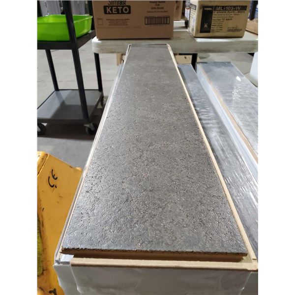 1 box - Opus Flooring Co. Performance Plank, Ceramic Finish - Dark 1 Box (8 Boards) = 10.915sq.ft