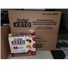 Image 1 : Slim Fast Keto Bomb Peanut Butter Cups 12 Boxes - 14x17g per box